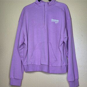 NWT Reebok Womens Quarter-Zip Sweatshirt